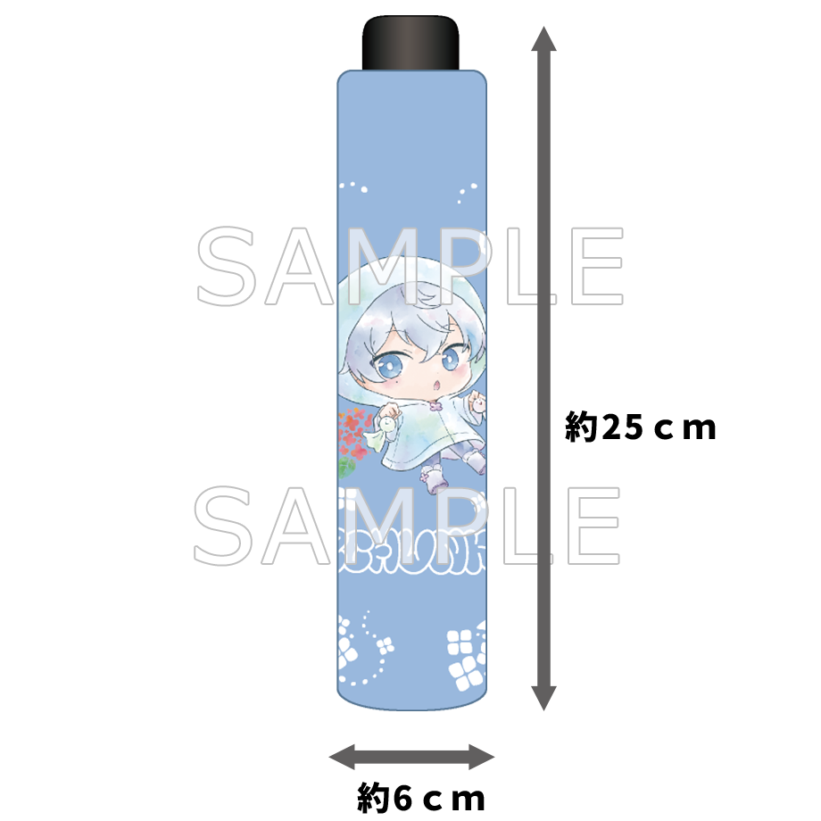 さんちゃんく!あめさんぽ 折りたたみ傘 ルザク