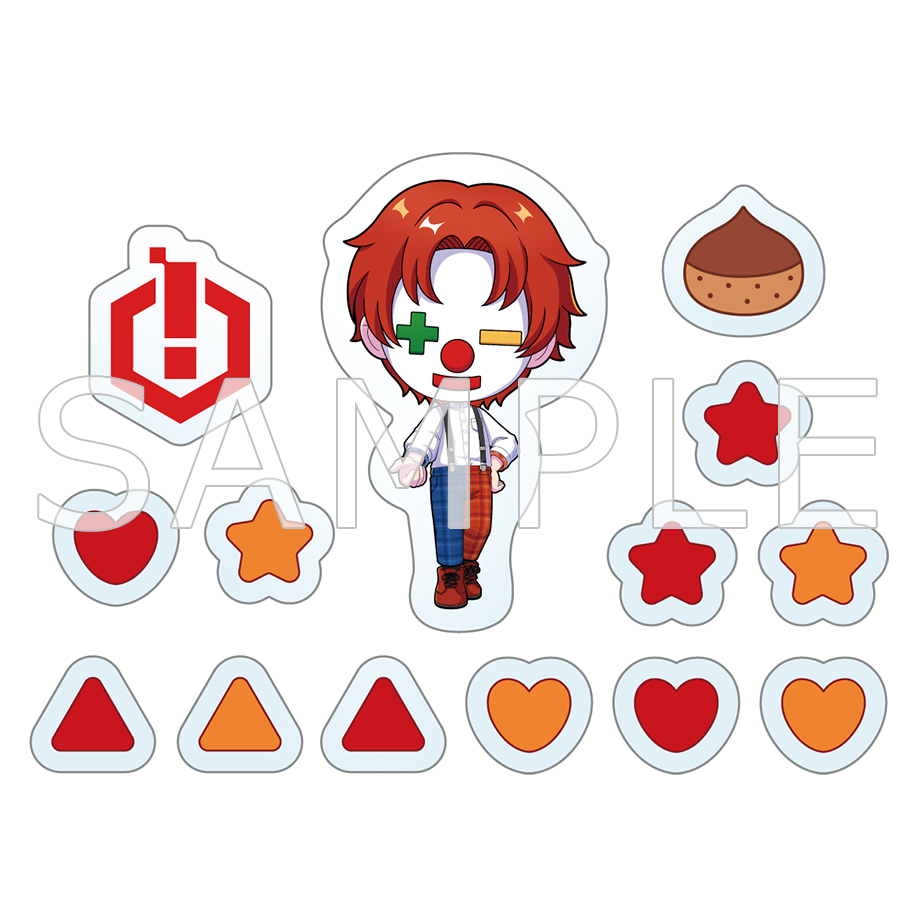 さんちゃんく!クレーンゲーム風シャカシャカキーホルダー 雨栗