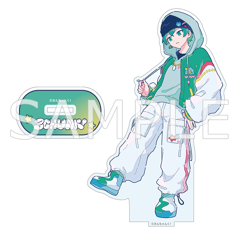 さんちゃんく！ レトロポップ アクリルスタンド 米将軍 – さんちゃんく