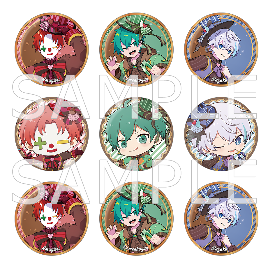 さんちゃんく！ トレーディング缶バッジ Vol.2(全9種) – さんちゃんく