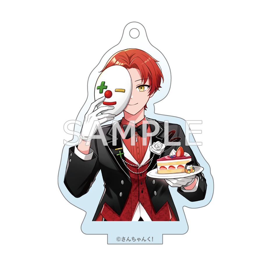 さんちゃんく!雨栗 誕生日2025 アクリルキーホルダースタンド付き