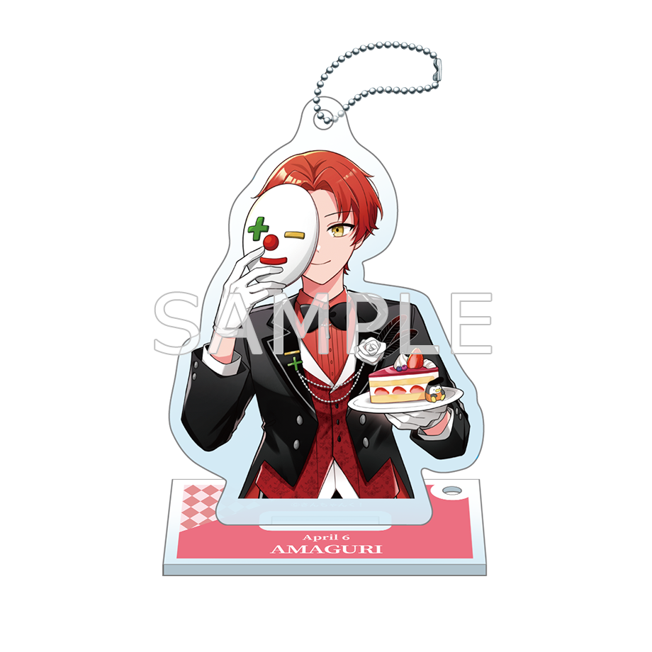 さんちゃんく!雨栗 誕生日2025 アクリルキーホルダースタンド付き