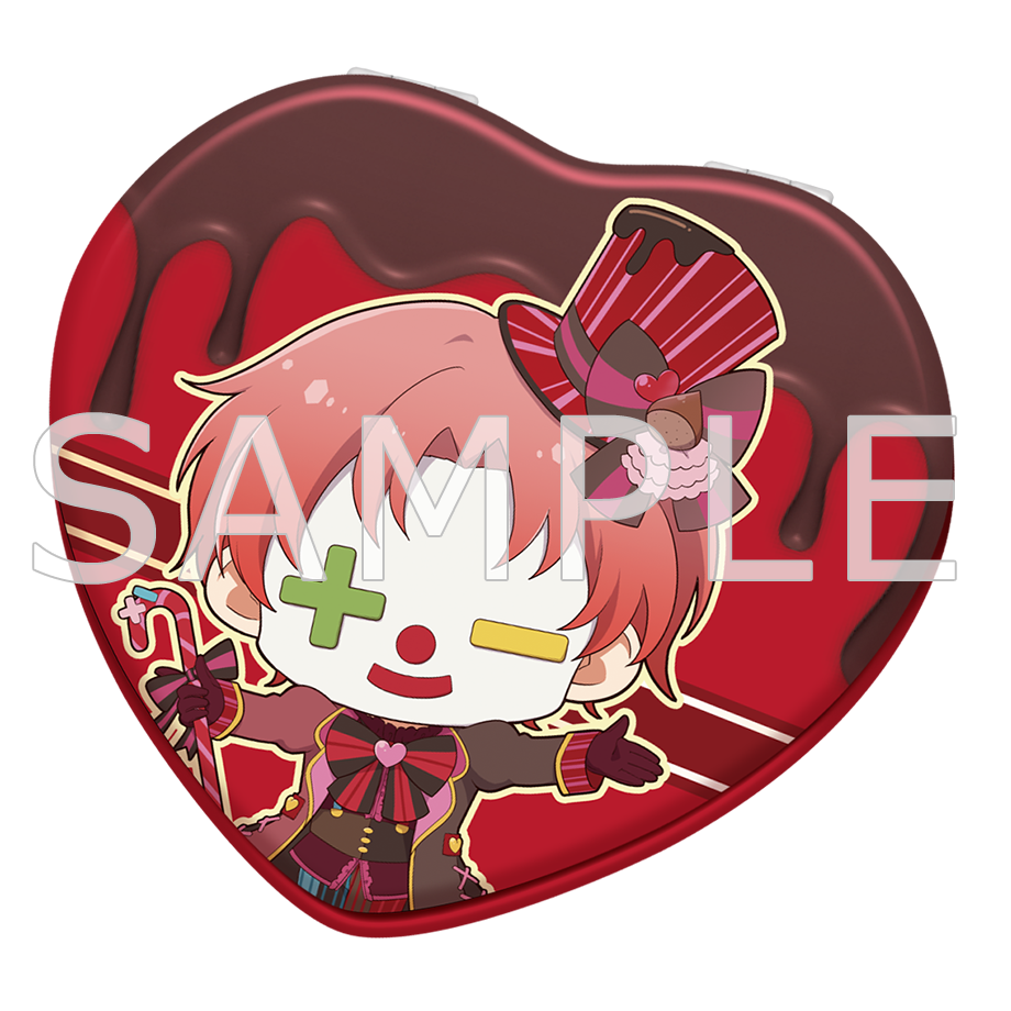 さんちゃんく！ お菓子の国 ハート型コンパクトミラー 雨栗 – さん