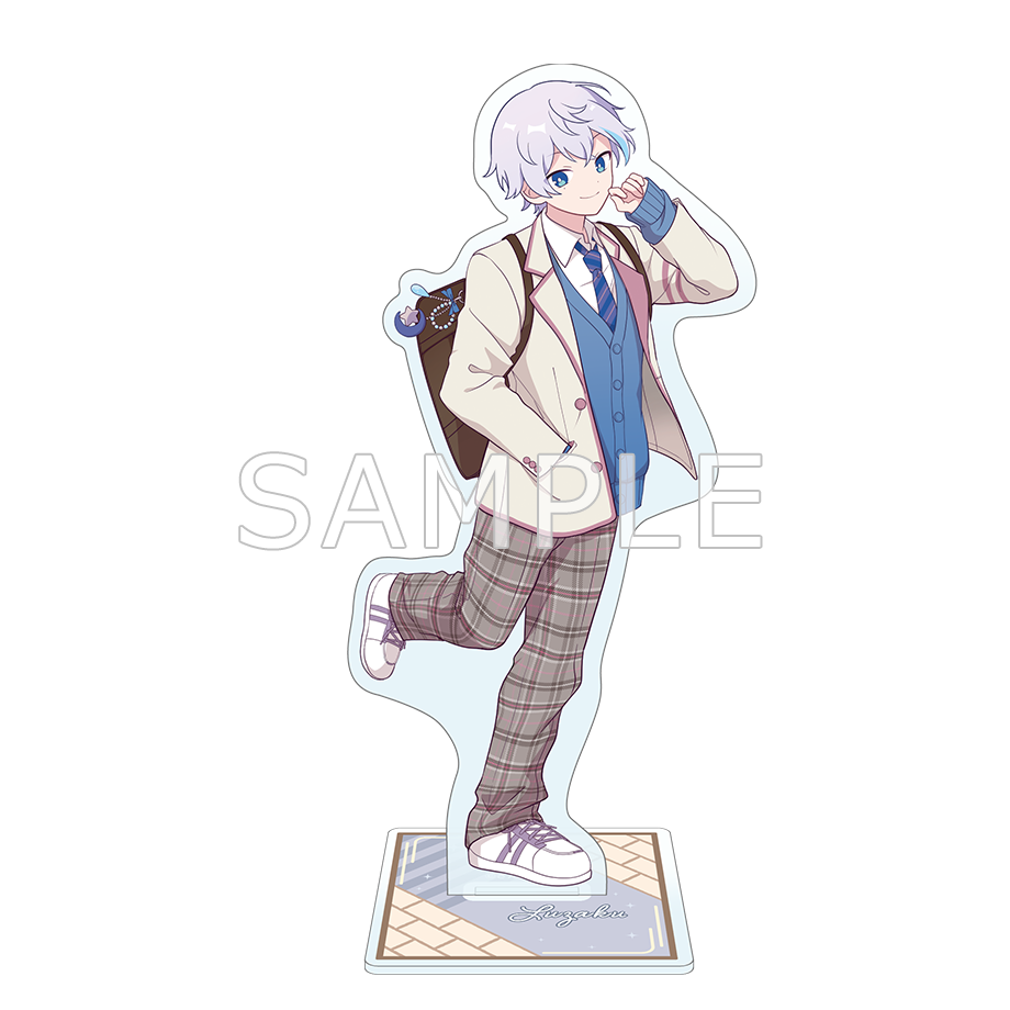 超学生　アクリルスタンド　3個セット さんちゃんく！ 学生服 アクリルスタンド ルザク – さんちゃんく！しょっぷ