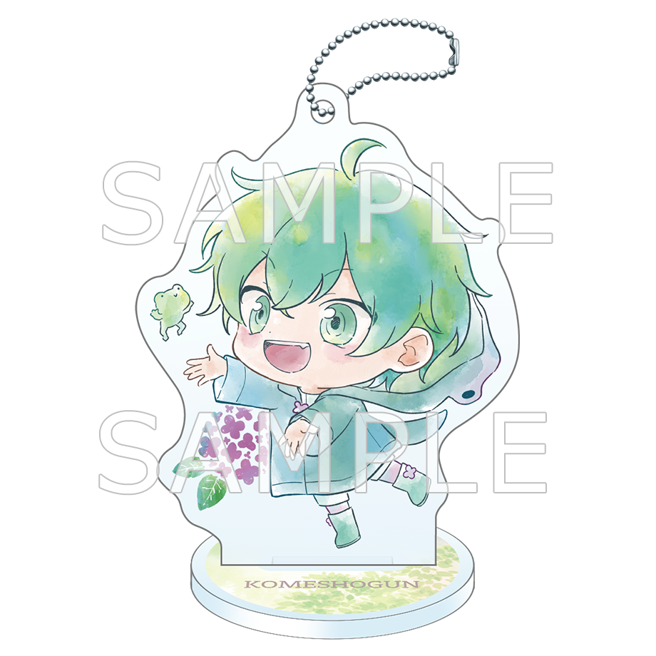 さんちゃんく!あめさんぽ SDアクリルスタンドキーホルダー 米将軍