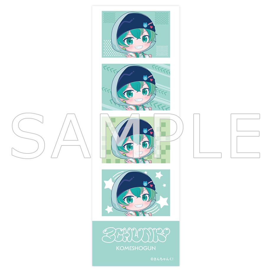 さんちゃんく! ランダムプリクラ風シール Vol.5(全6種)