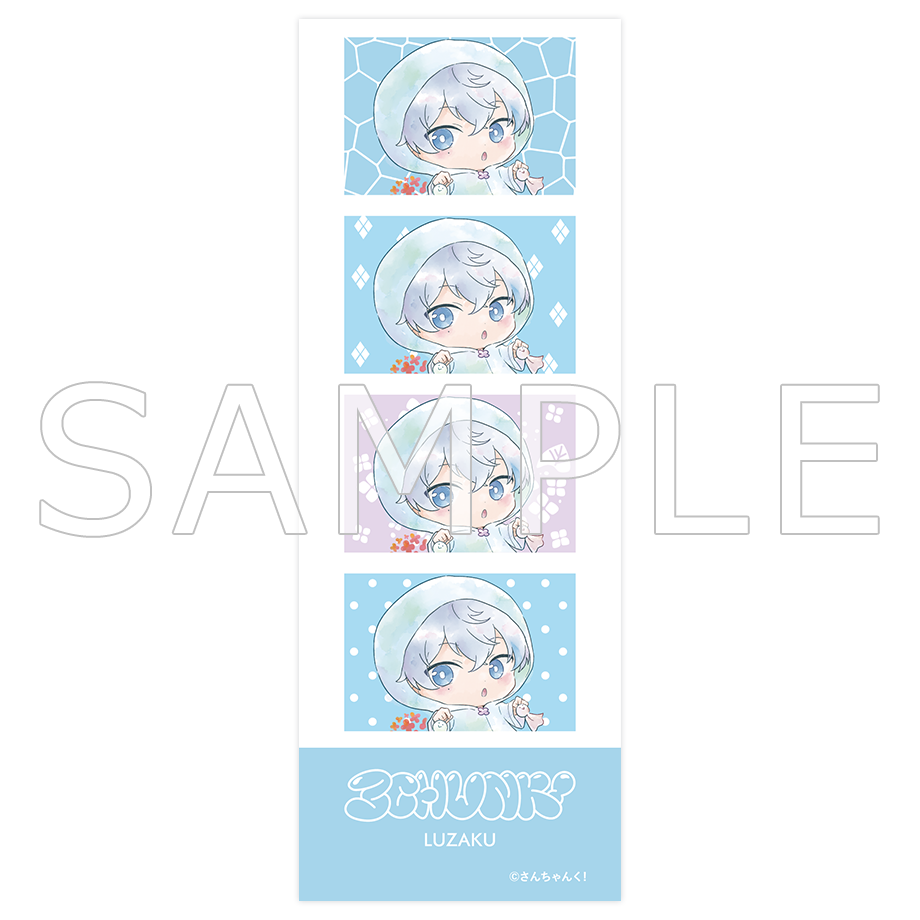 さんちゃんく! ランダムプリクラ風シール Vol.4(全6種)
