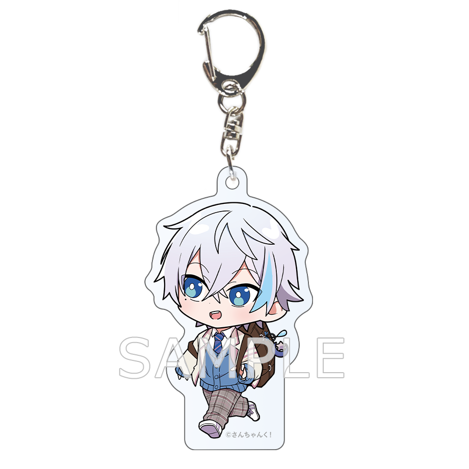 さんちゃんく！ 学生服 SDアクリルキーホルダー ルザク – さんちゃんく