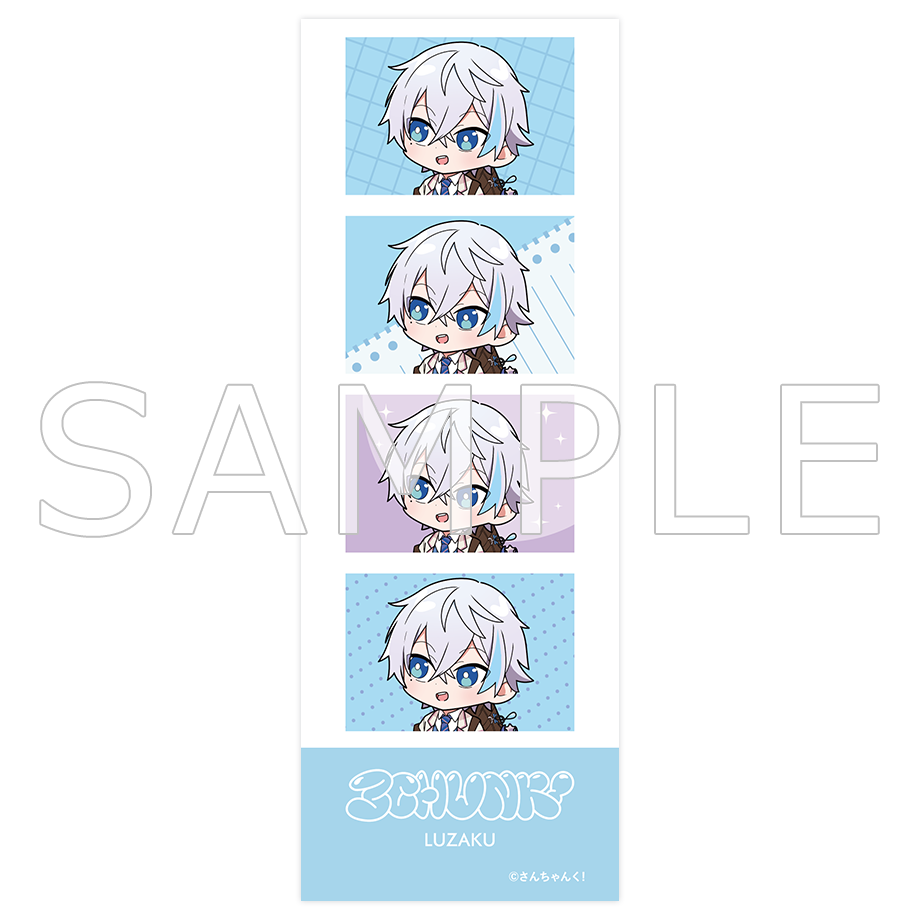 さんちゃんく!ランダムプリクラ風シール Vol.3(全6種)