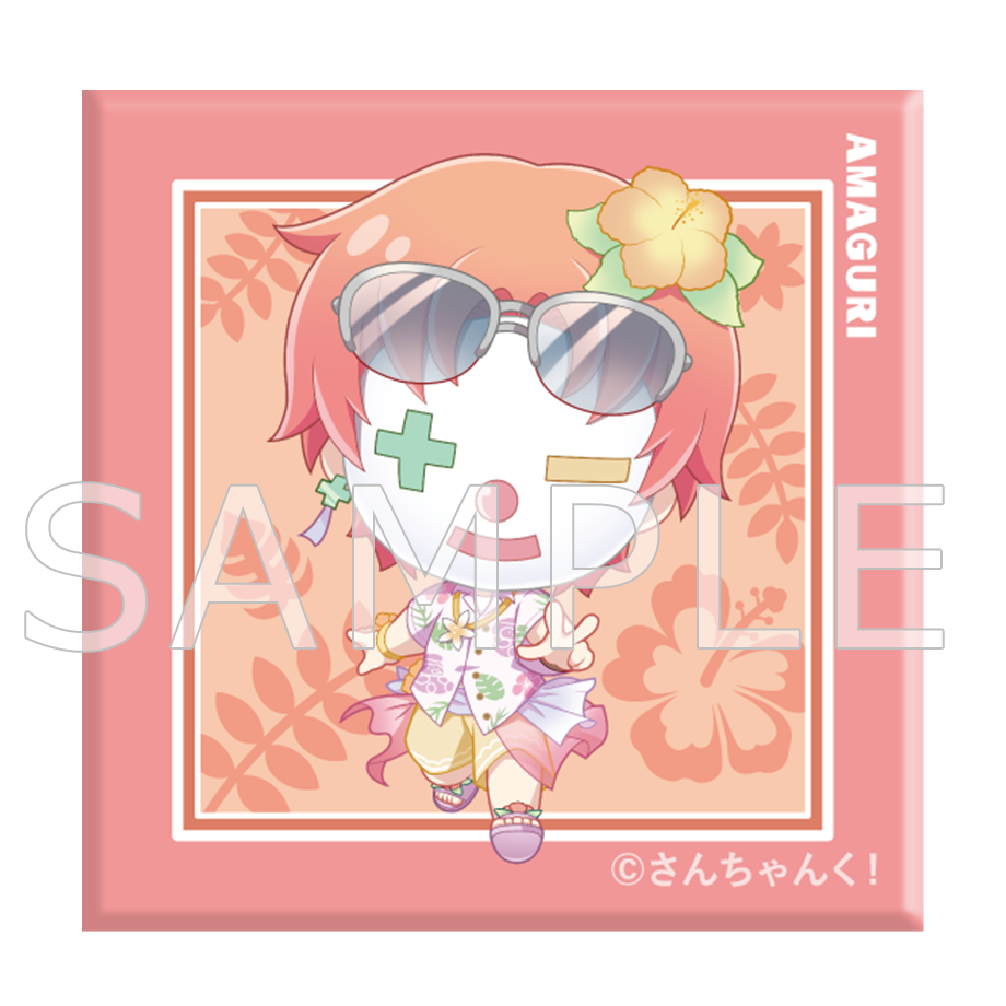 さんちゃんく! アロハ トレーディング缶マグネット(全6種)