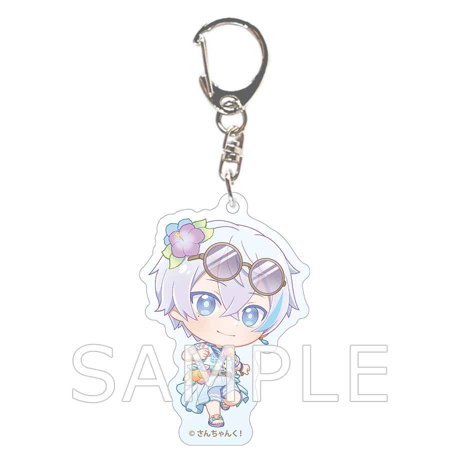 さんちゃんく! アロハ SDアクリルキーホルダー ルザク