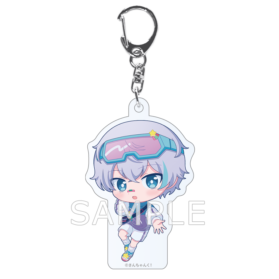 さんちゃんく! レトロポップ SDアクリルキーホルダー ルザク