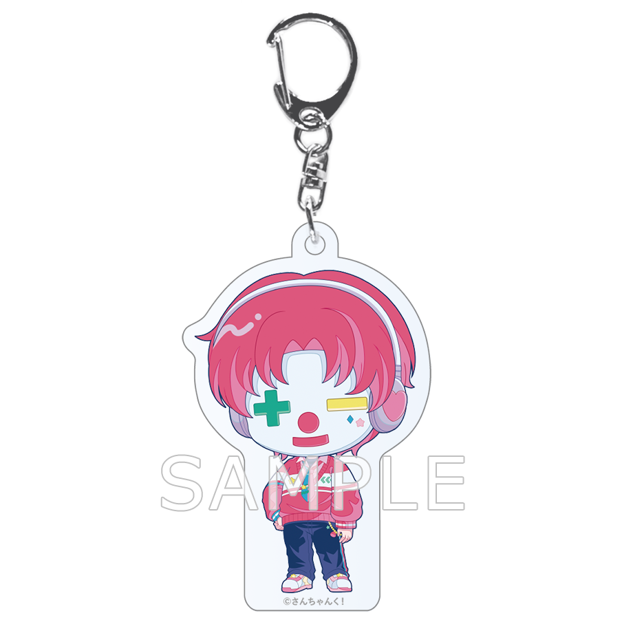 さんちゃんく! レトロポップ SDアクリルキーホルダー 雨栗