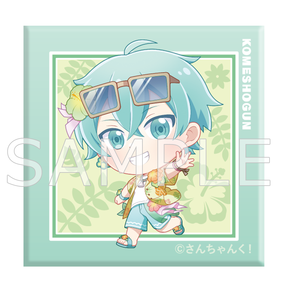 さんちゃんく! アロハ トレーディング缶マグネット(全6種)