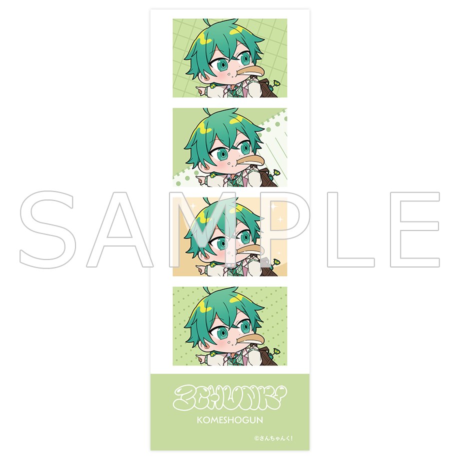 さんちゃんく!ランダムプリクラ風シール Vol.3(全6種)