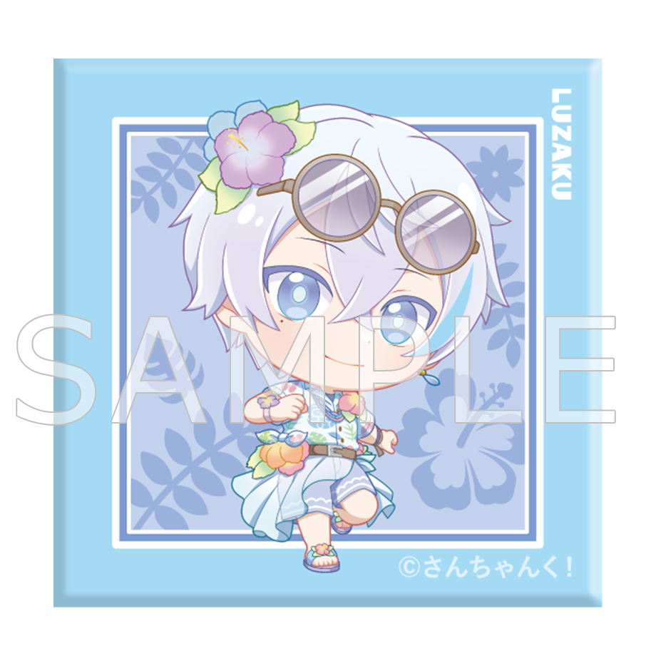 さんちゃんく! アロハ トレーディング缶マグネット(全6種)