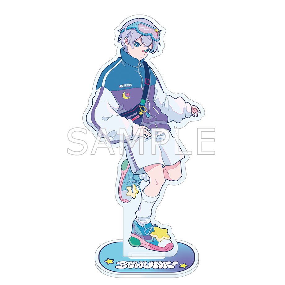 さんちゃんく! レトロポップ アクリルスタンド ルザク