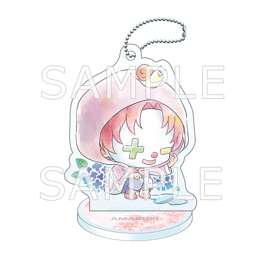 さんちゃんく!あめさんぽ SDアクリルスタンドキーホルダー 雨栗