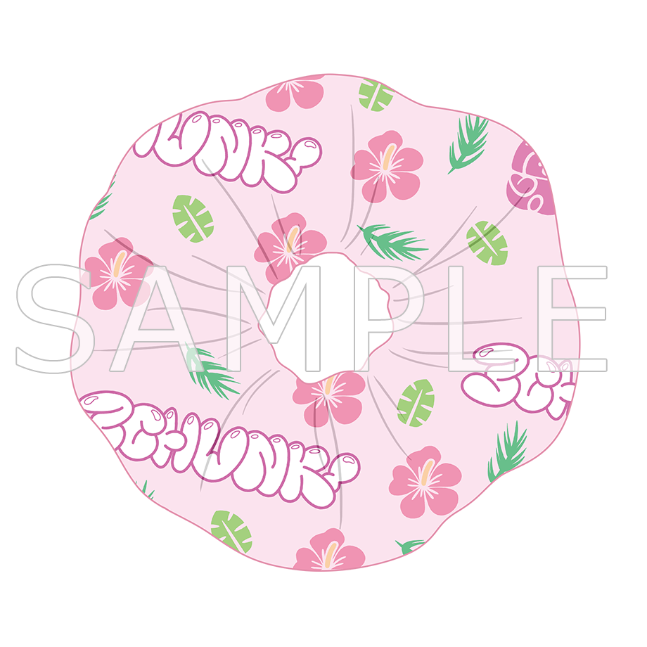 さんちゃんく! アロハ シュシュ 雨栗