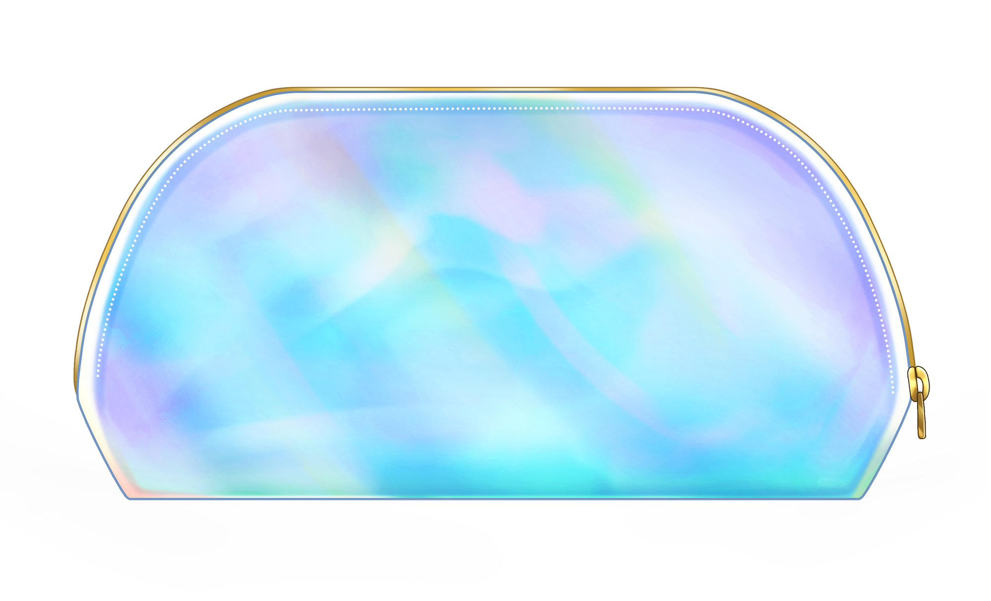 さんちゃんく! アロハ オーロラクリアポーチ