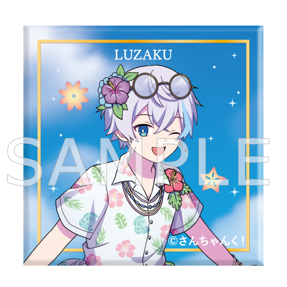 さんちゃんく! アロハ トレーディング缶マグネット(全6種)