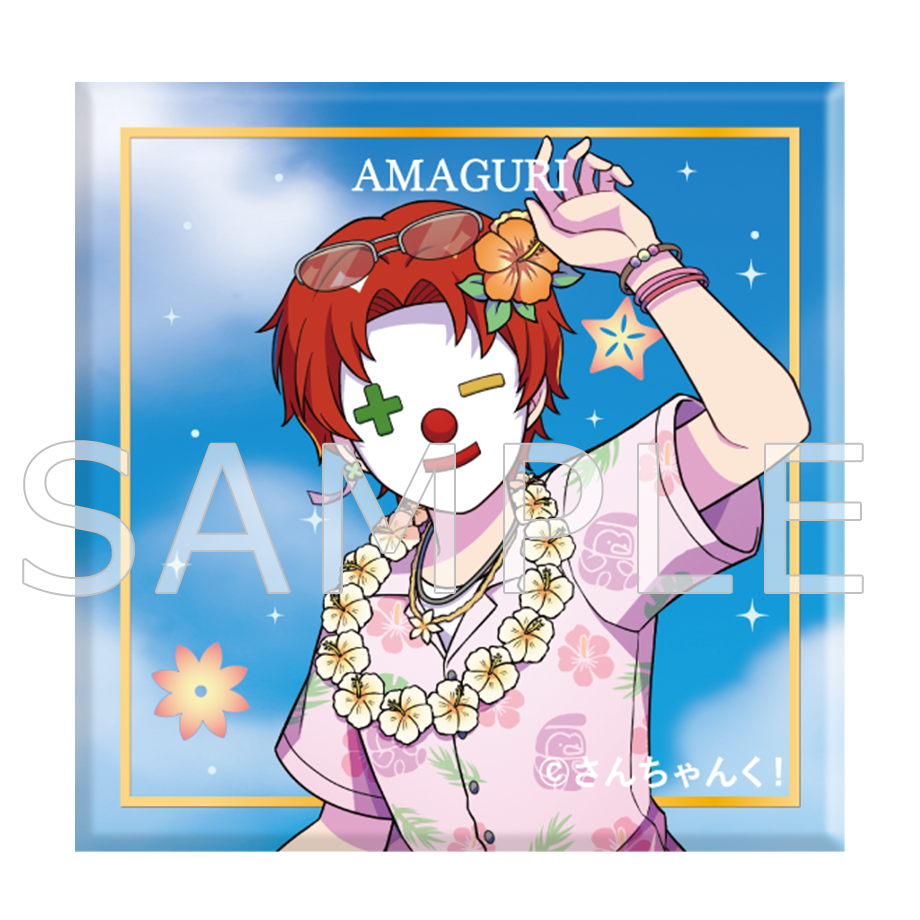 さんちゃんく! アロハ トレーディング缶マグネット(全6種)