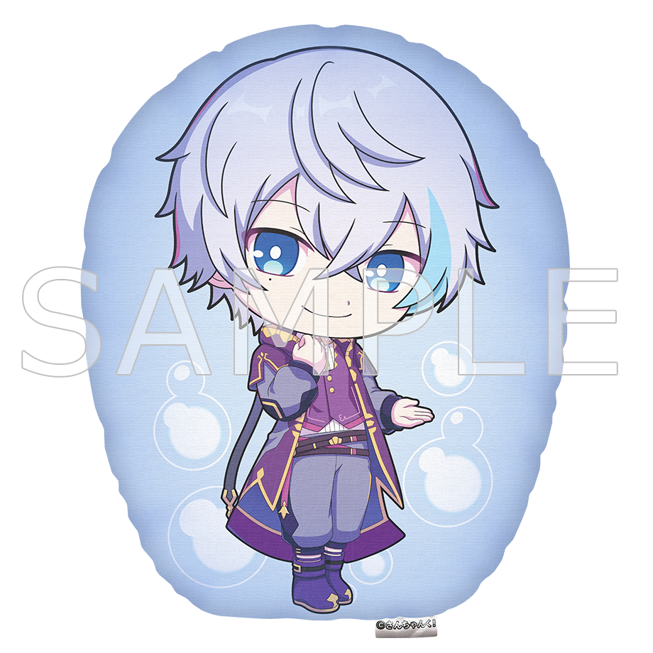 さんちゃんく!ダイカットクッション ルザク